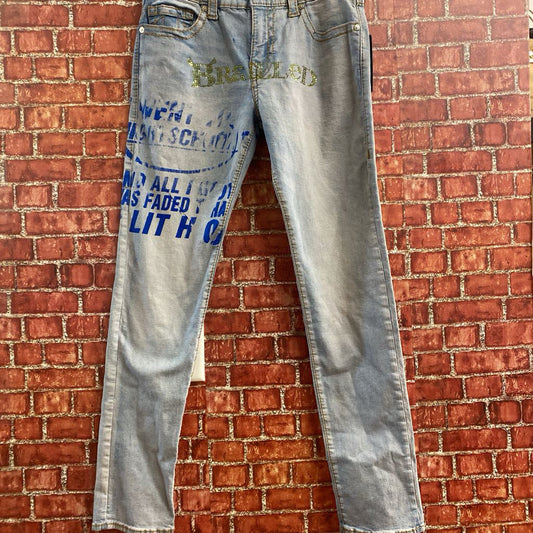 Brailed Custom Made Blush True Religion Jeans Size 32