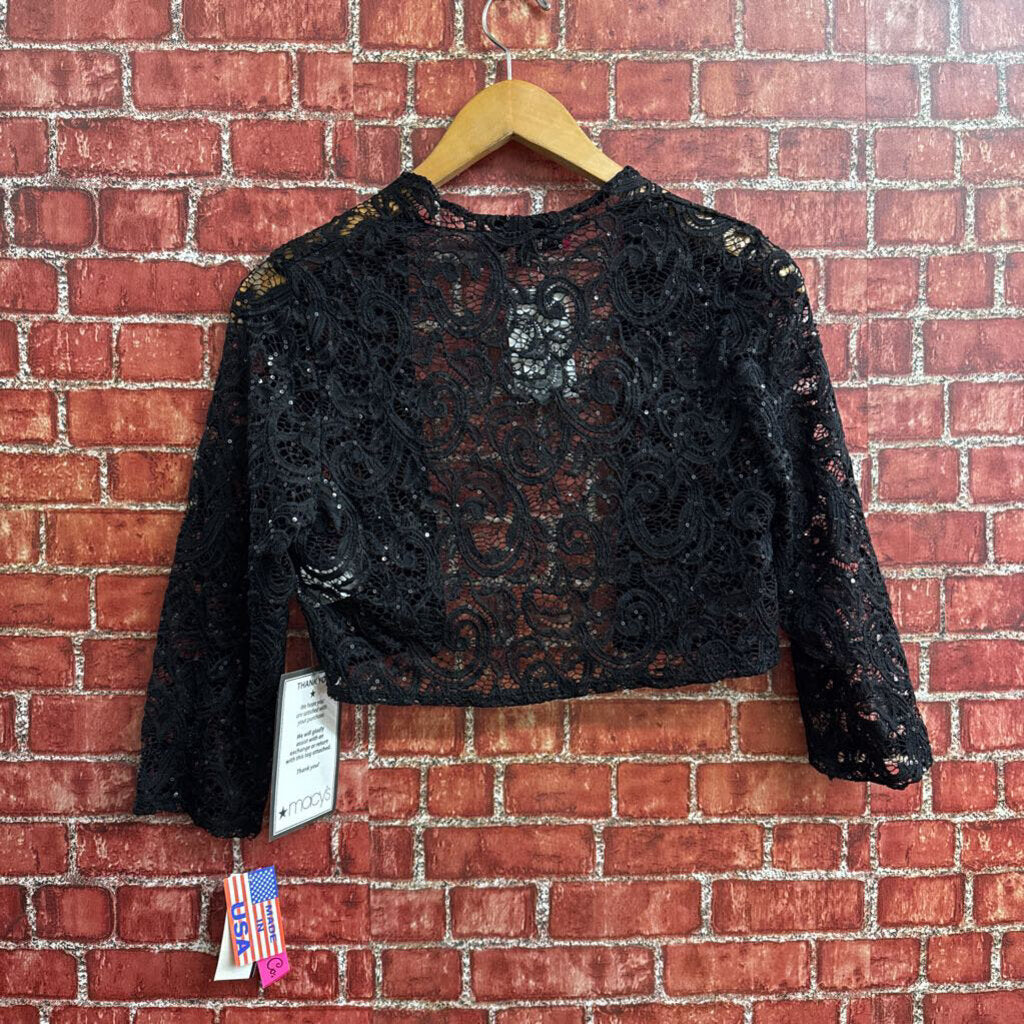 NWT Morgan & Co Black Lace Cardigan