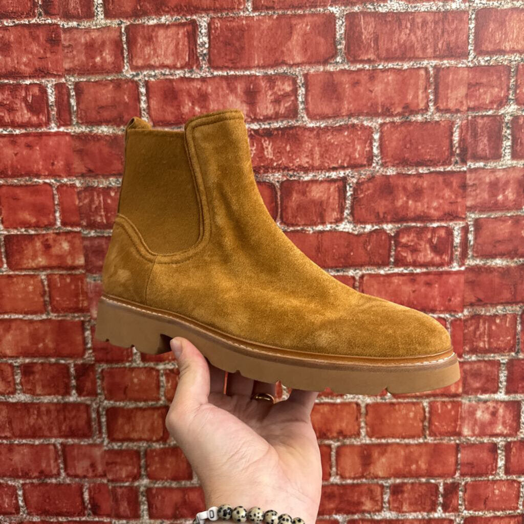 Vince Ankle Boot Suede Brown Size 9L