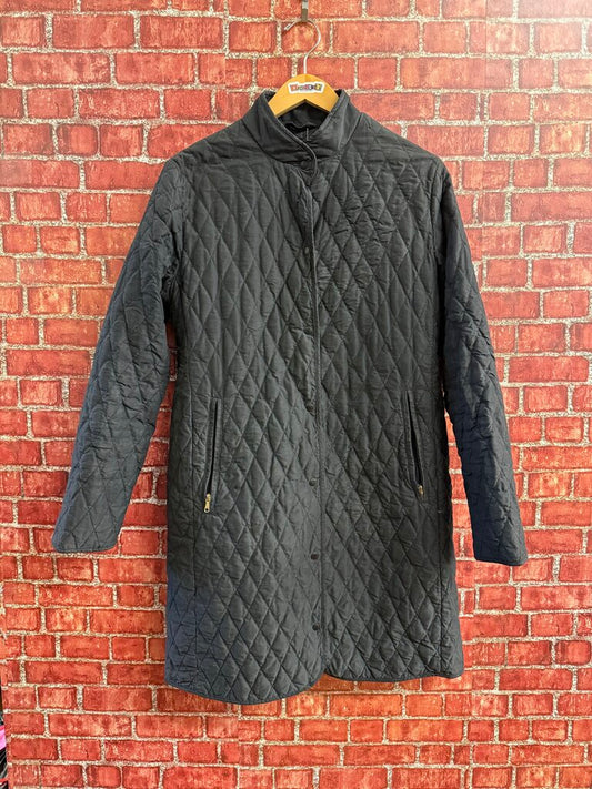 Vintage Moncler Brown Label Quilted Coat Size 2