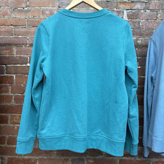 LL Bean Crewneck teal Size M