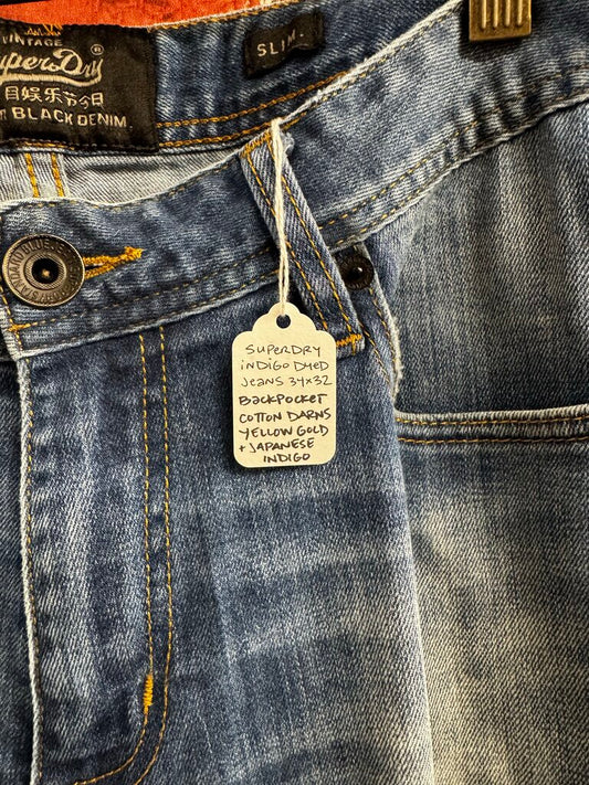 Diversity Repair Lab x Superdry Jeans Blue Men’s Size 34x32