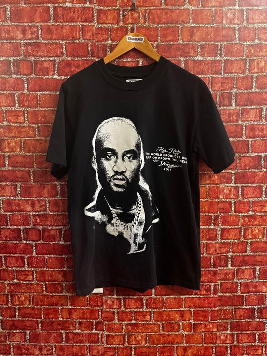 Found Icon Virgil Tee Limited Drop Black/White Size S