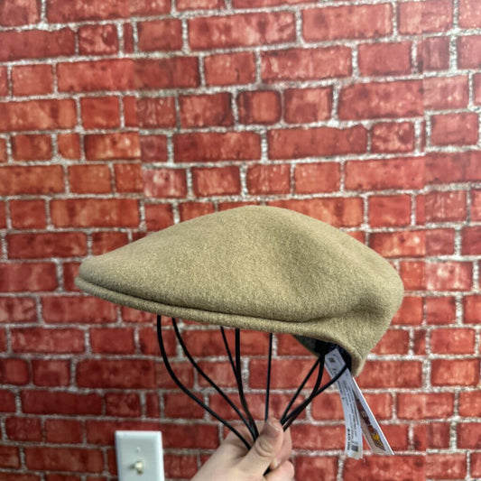 Kangol Wool Scally Cap Hat tan