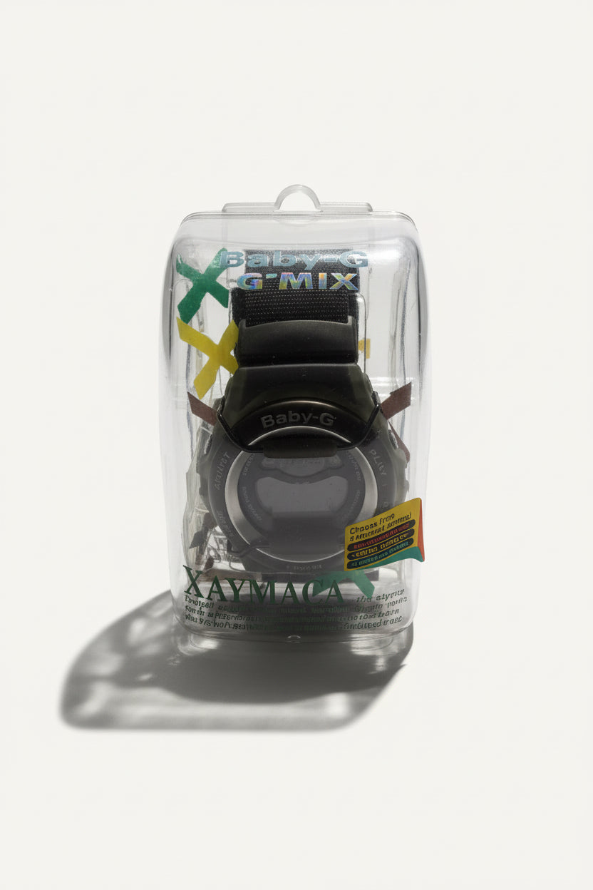 Vintage Casio Baby-G G'MIX Digital Watch Black