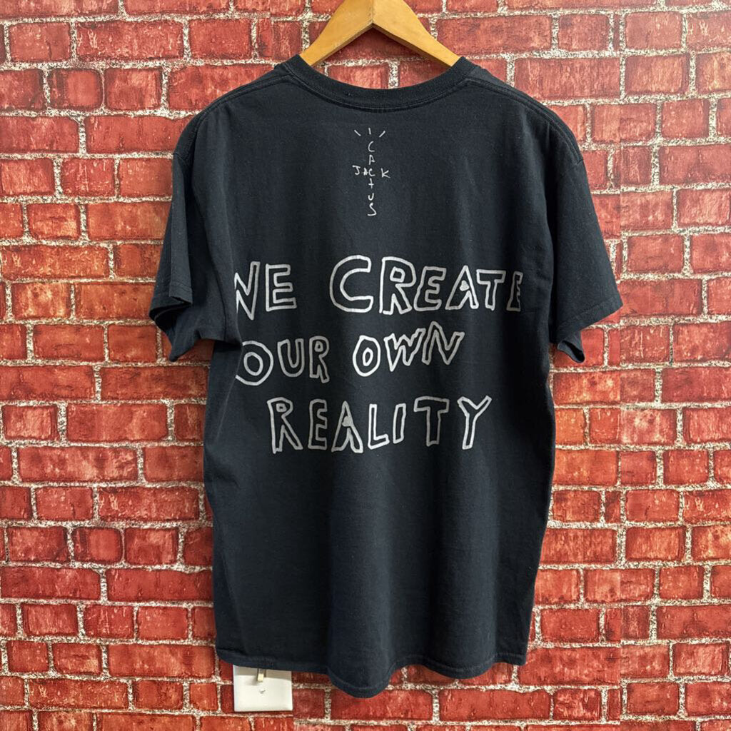 Cactus Jack Tee Jack Boys Glass Black/Multi Size M