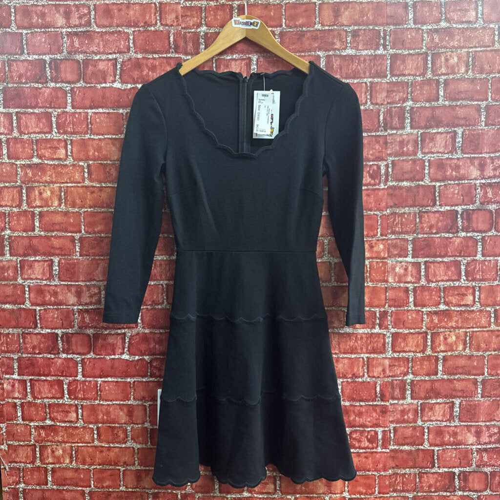 Kate Spade Black Mini Dress Size 00