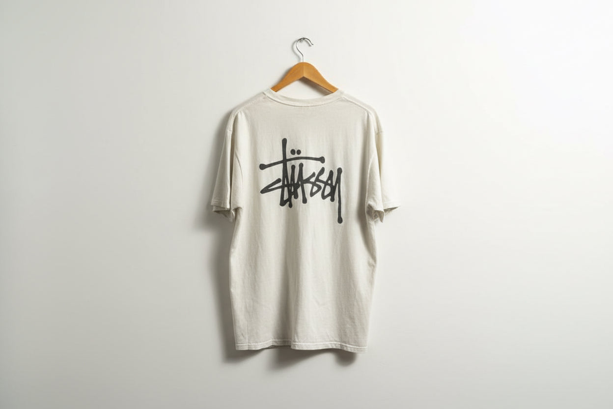 Stussy Tee Logo White Men’s Size L