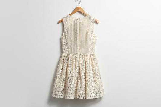 NWT Alice + Olivia Mini Dress Tank Sparkles Tan Size 4