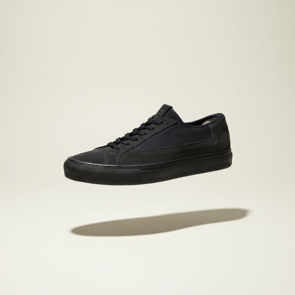 Fabiano Ricci Blue Suede Sneakers Size 9.5M