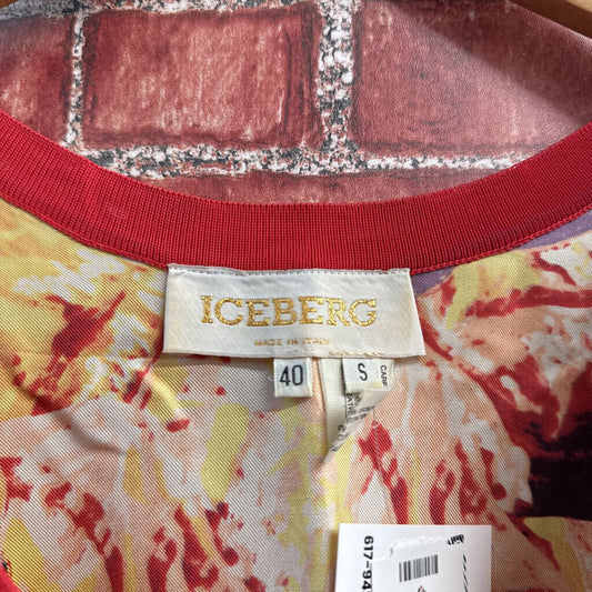 Vintage Iceberg Silk Tomato Stand Tank Ladies Size S