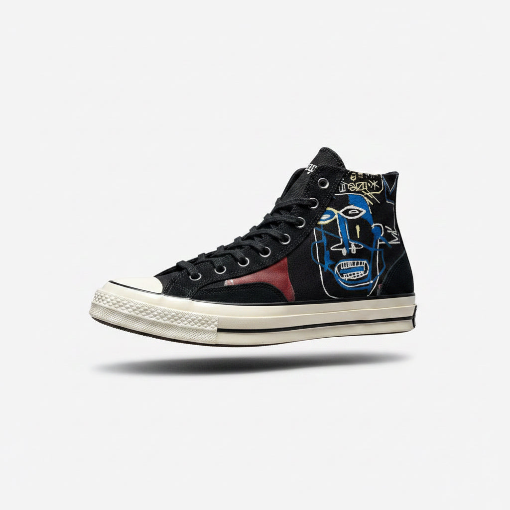 Converse x Basquiat Sneakers Black Size 11M