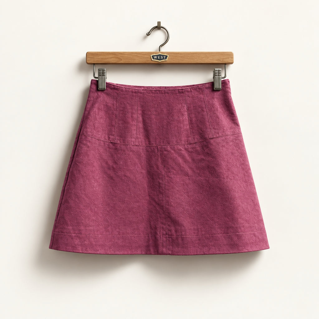 Free People Leather Mini Skirt Ladies Size 0