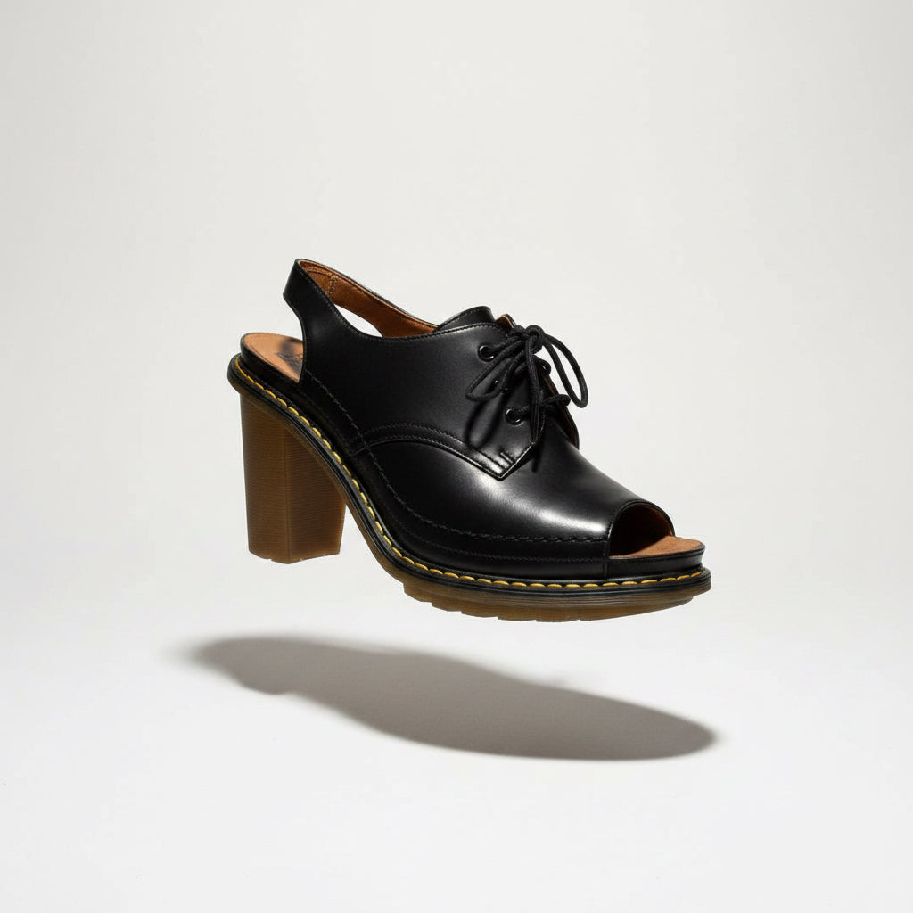 Dr Martens Tara Peep Toe Heels Size 7L