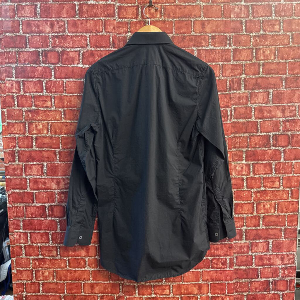 Faith Connexion Black Button Up Size S