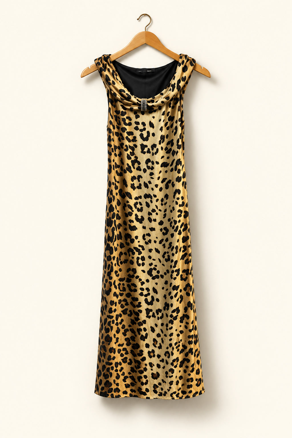 Love Moschino Brown Cheetah Print Mini Dress Size 2