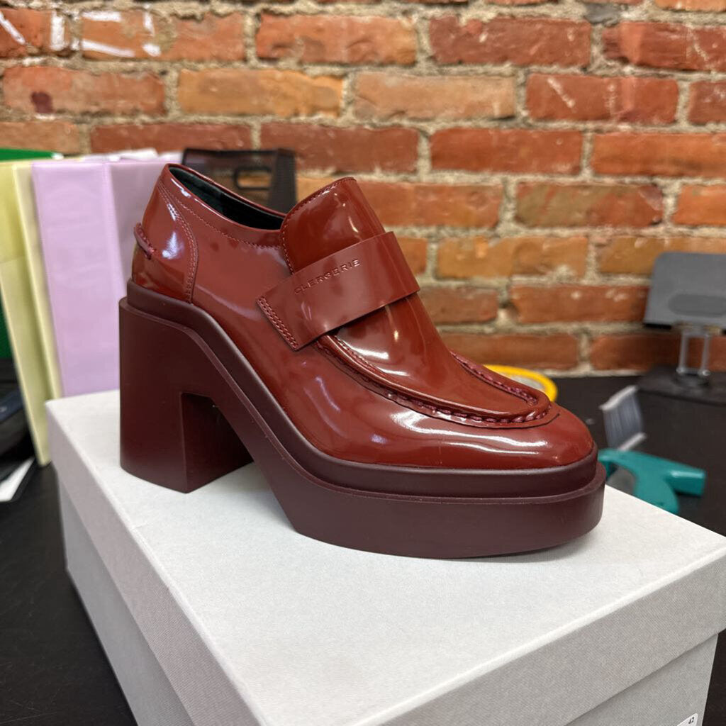 Robert Clergerie Red Patent Leather Heels Size 37.5