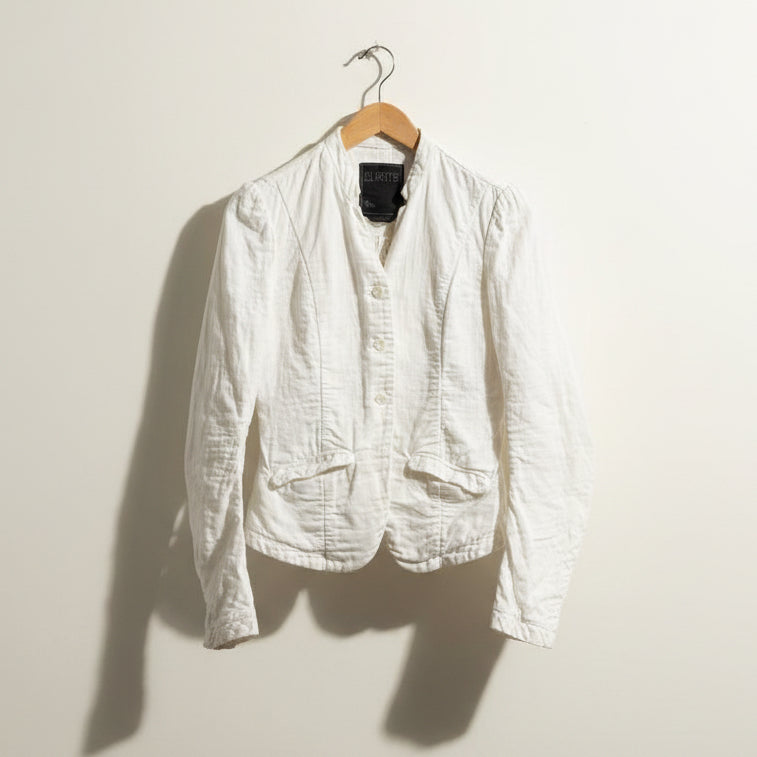 Duarte Blazer 3 Button White Ladies Size M