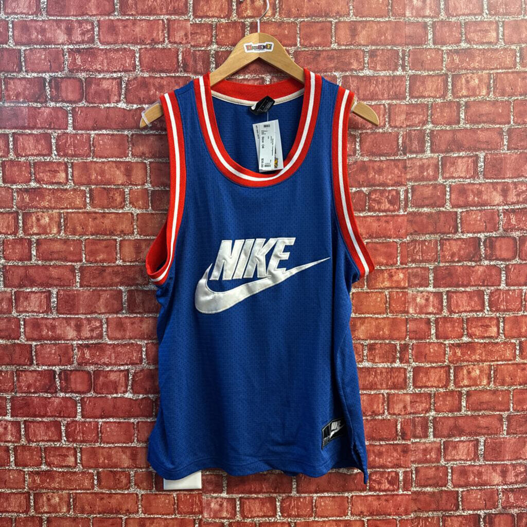 Nike Blue Red and White Jersey Size L
