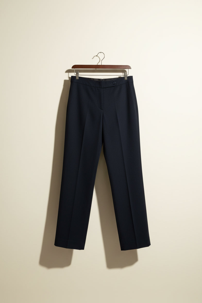 Giorgio Armani Black Label Relaxed Trousers Ladies Size 40