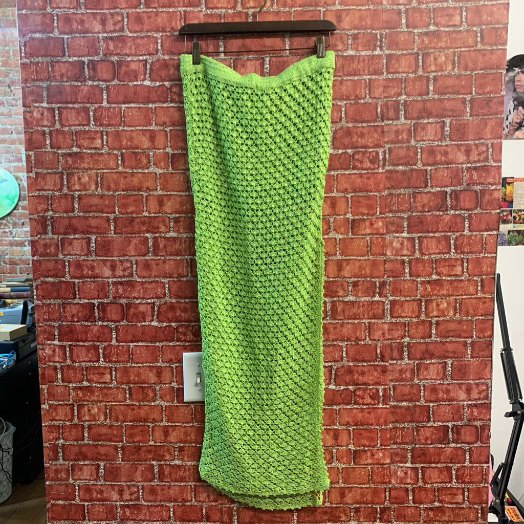 SER.O.YA maxi knit skirt Green size M/L