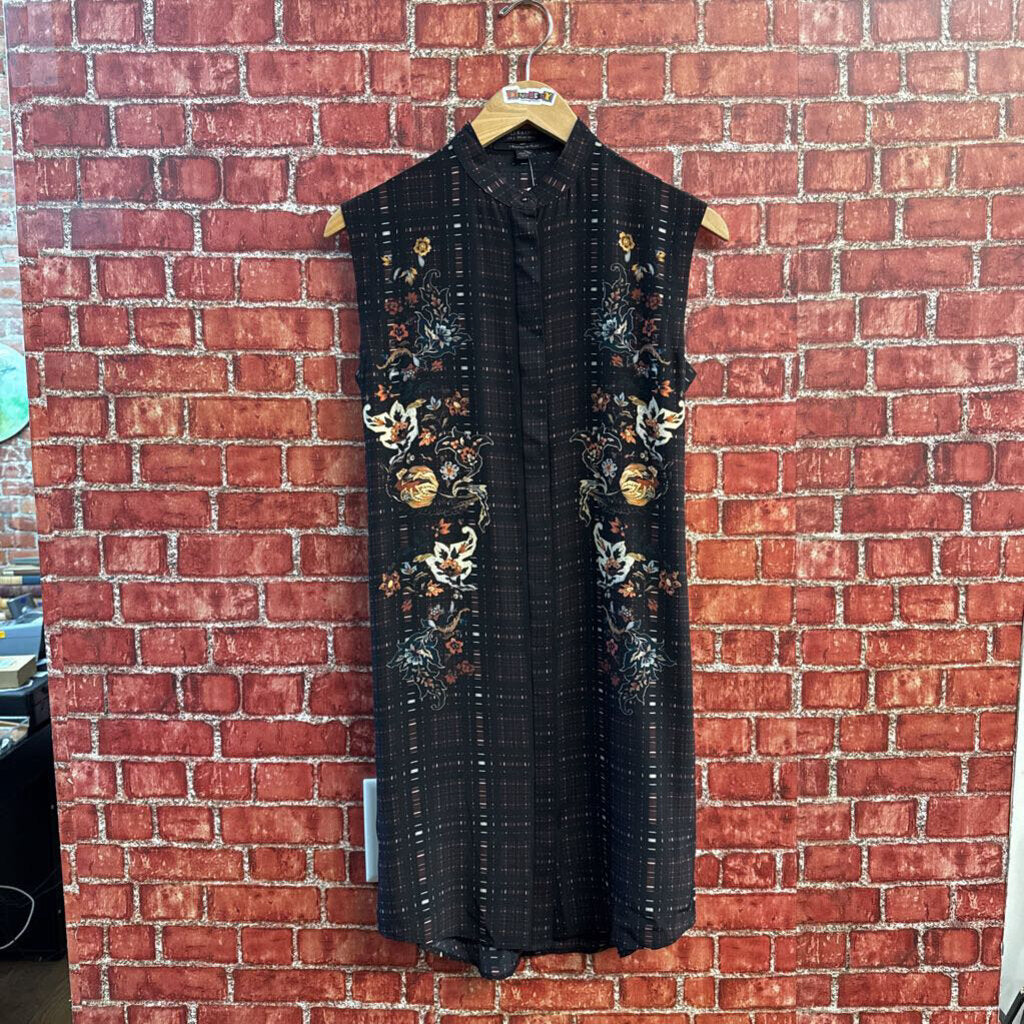 all saints printed Black/Brown/Floral size 00