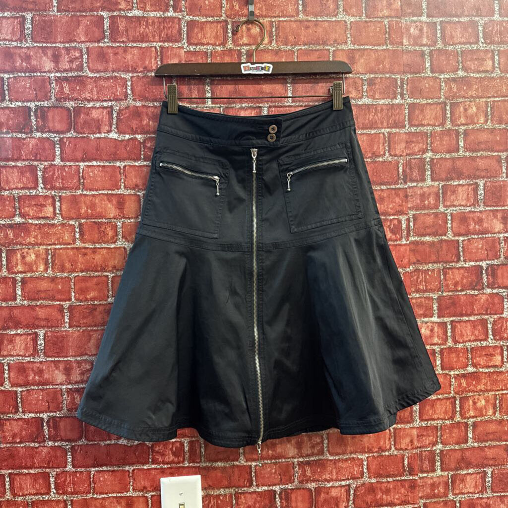 Kenar midi skirt zipper Black size 8