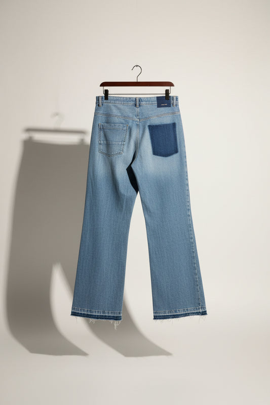 Pilcro Jeans Wide Leg Blue Ladies Size 31