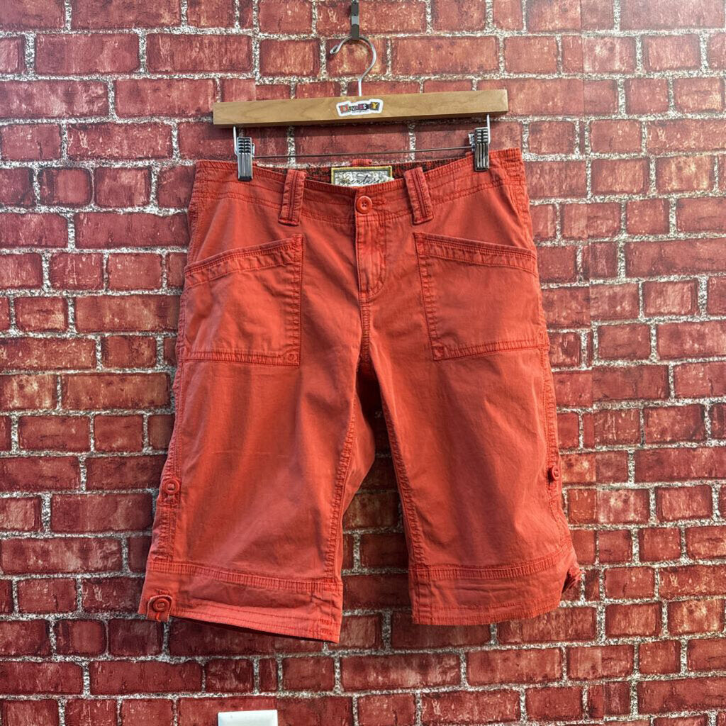 Aventura Shorts Roll Up Pockets Salmon