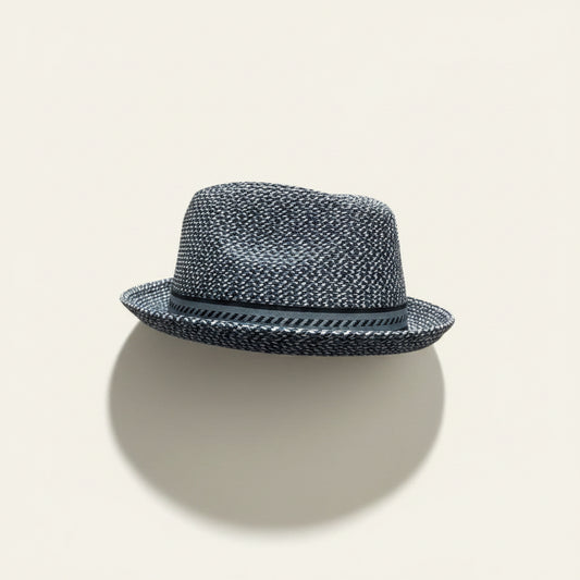 Bailey Fedora Blue/Black/Grey Size M