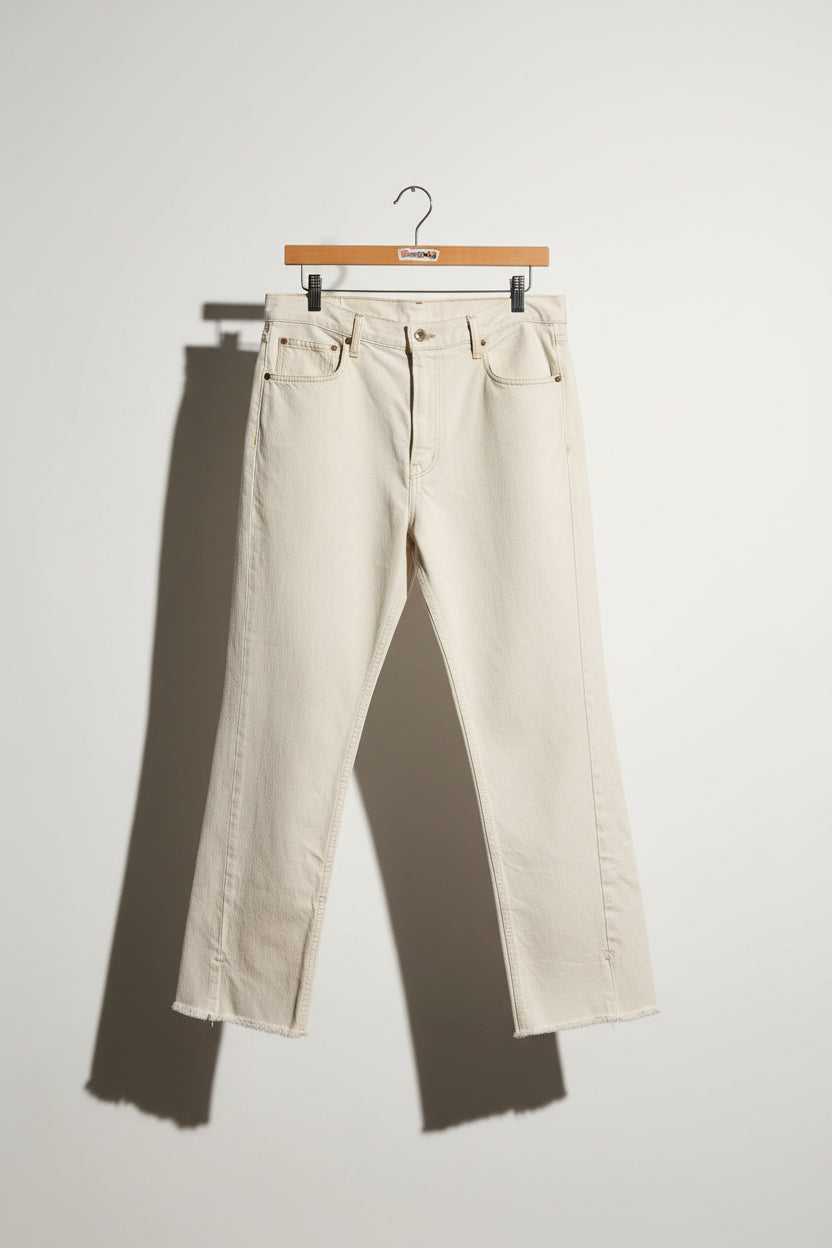 B Sides Jeans White Ladies Size 29