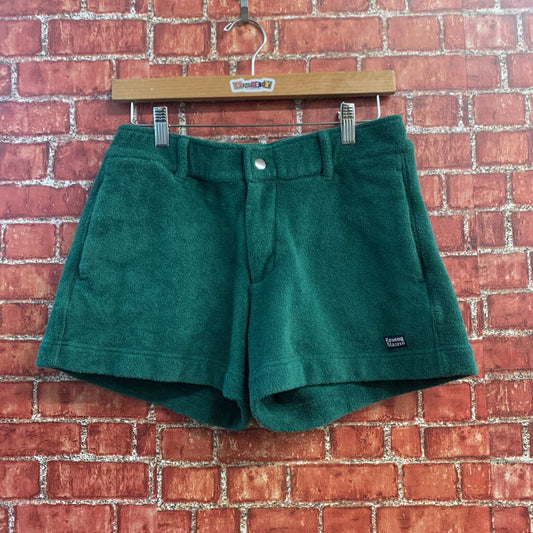 Rowing Blazers Shorts Terrycloth Forest Green Size S
