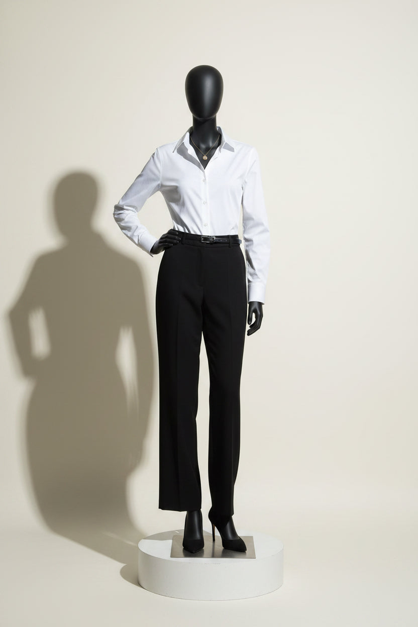 Ralph Lauren Purple Label Button Up White Ladies Size 4