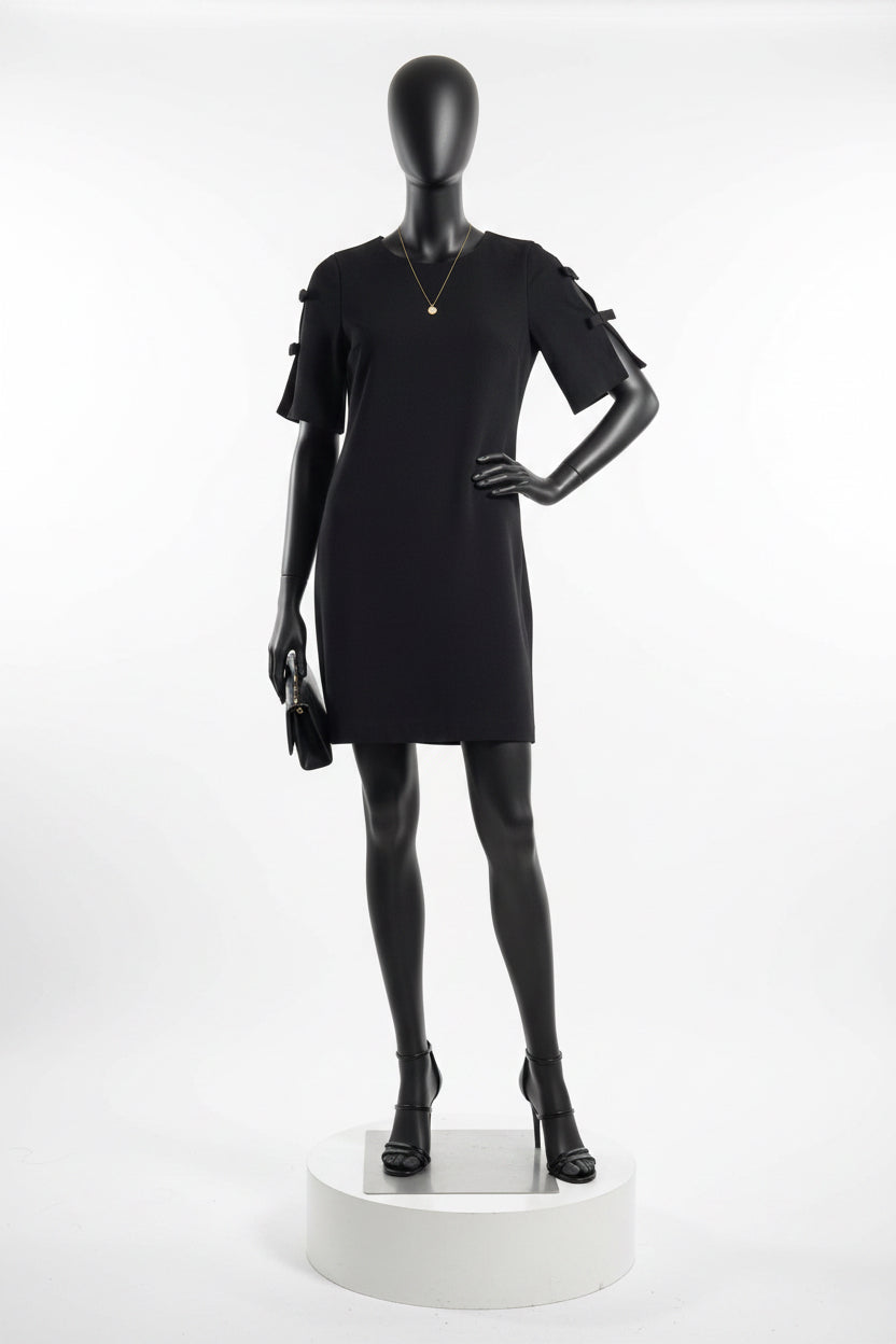 club monaco dress Women's Aster Pink Fluted Hem Mini line silhouette in stretch CLUB MONACO Women's Eyelet Shirt