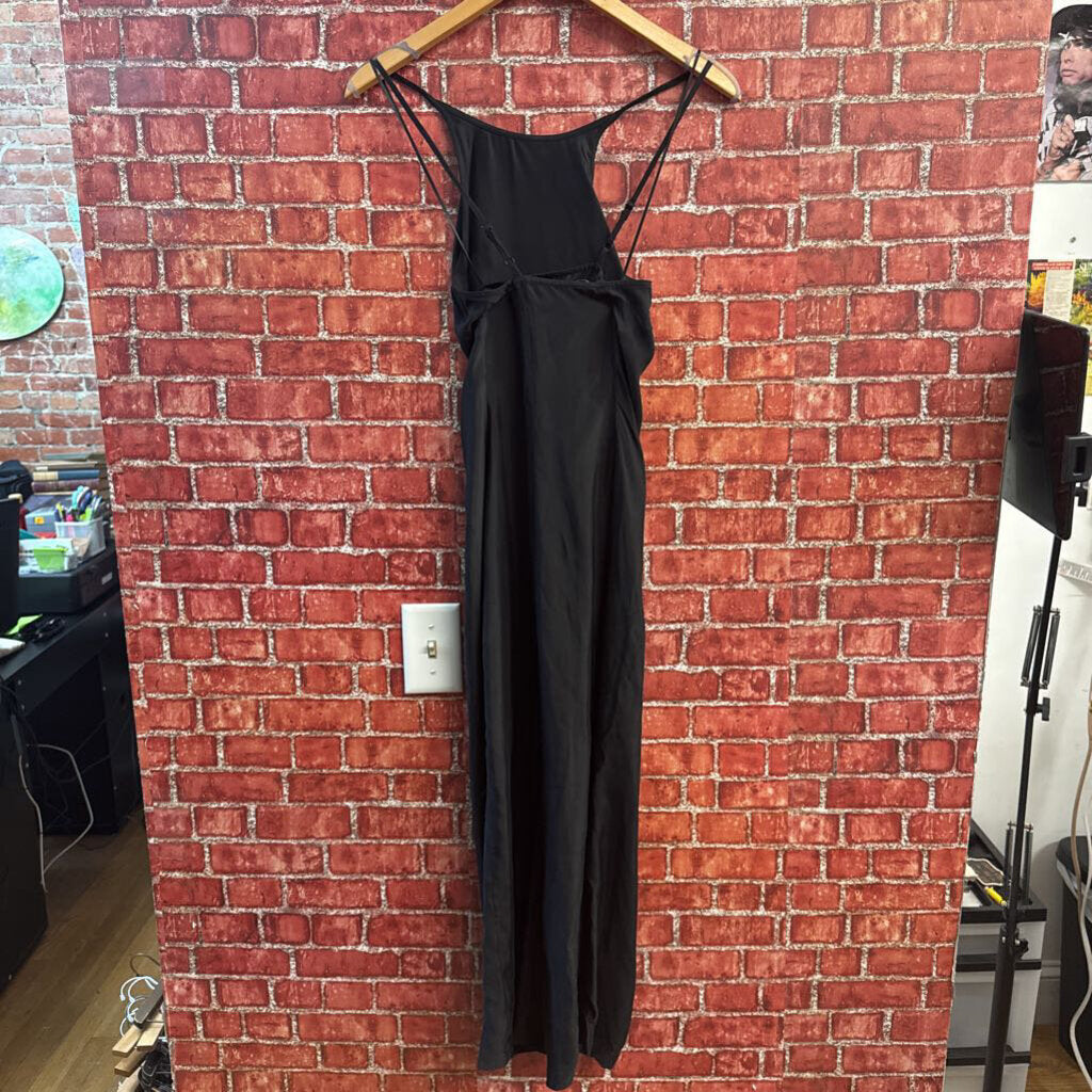 NWT Madewell Maxi Dress Racerback Black Size 2