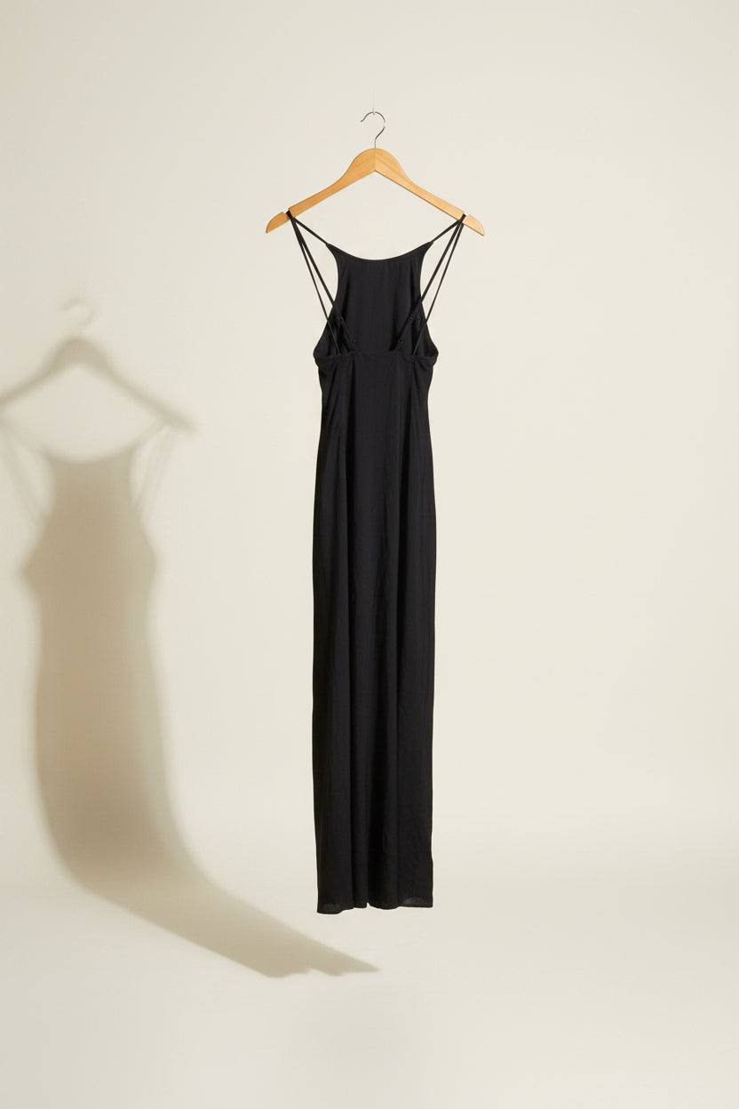 NWT Madewell Maxi Dress Racerback Black Size 2