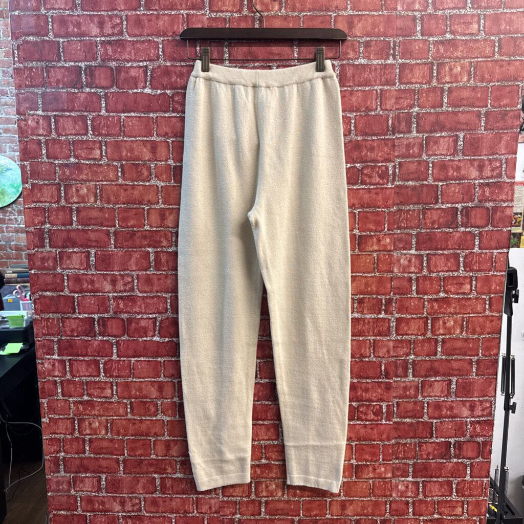 Evan Picone Sport Pull On Pants Cotton Beige Size P