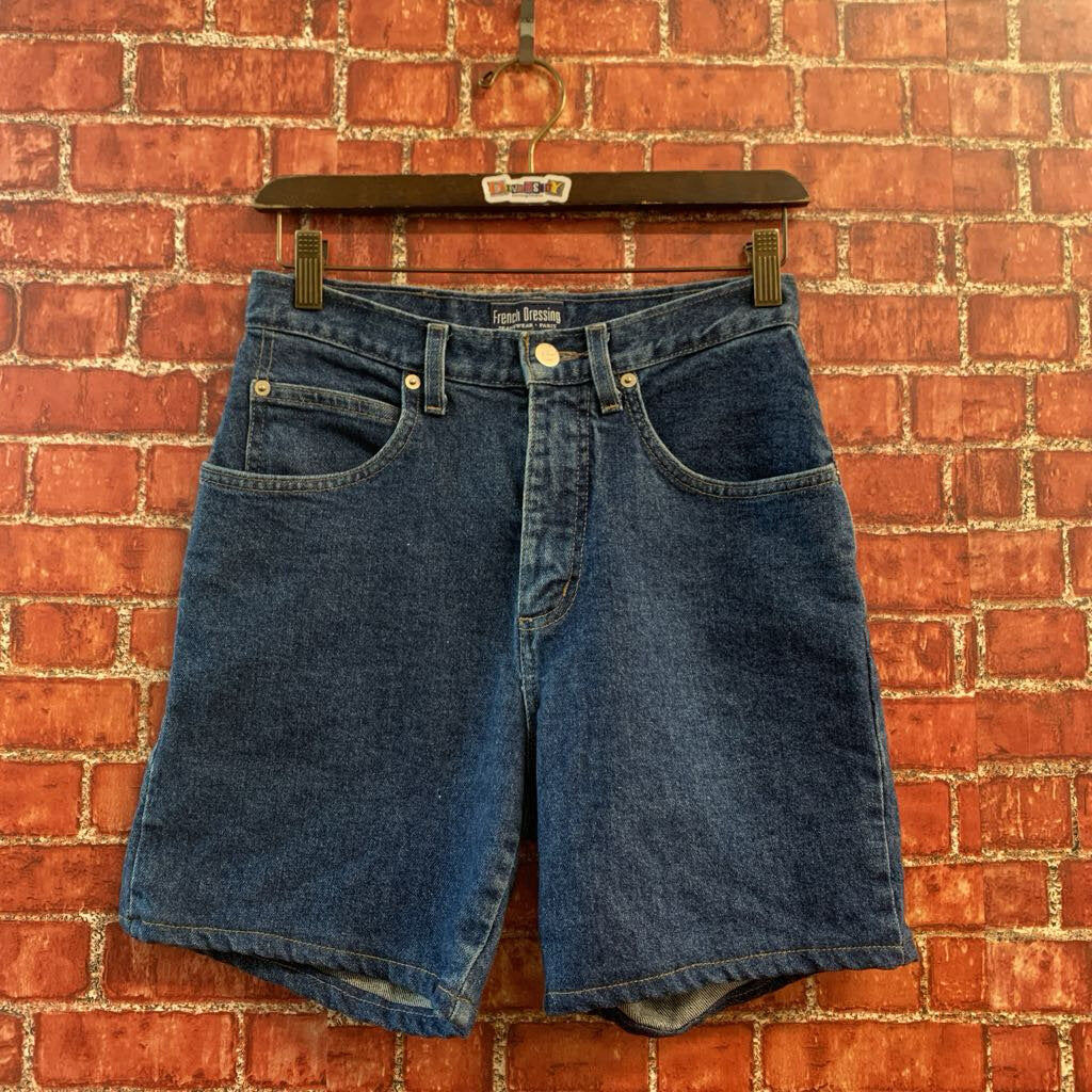 French Dressing Jean Shorts Denim Blue Size 6P