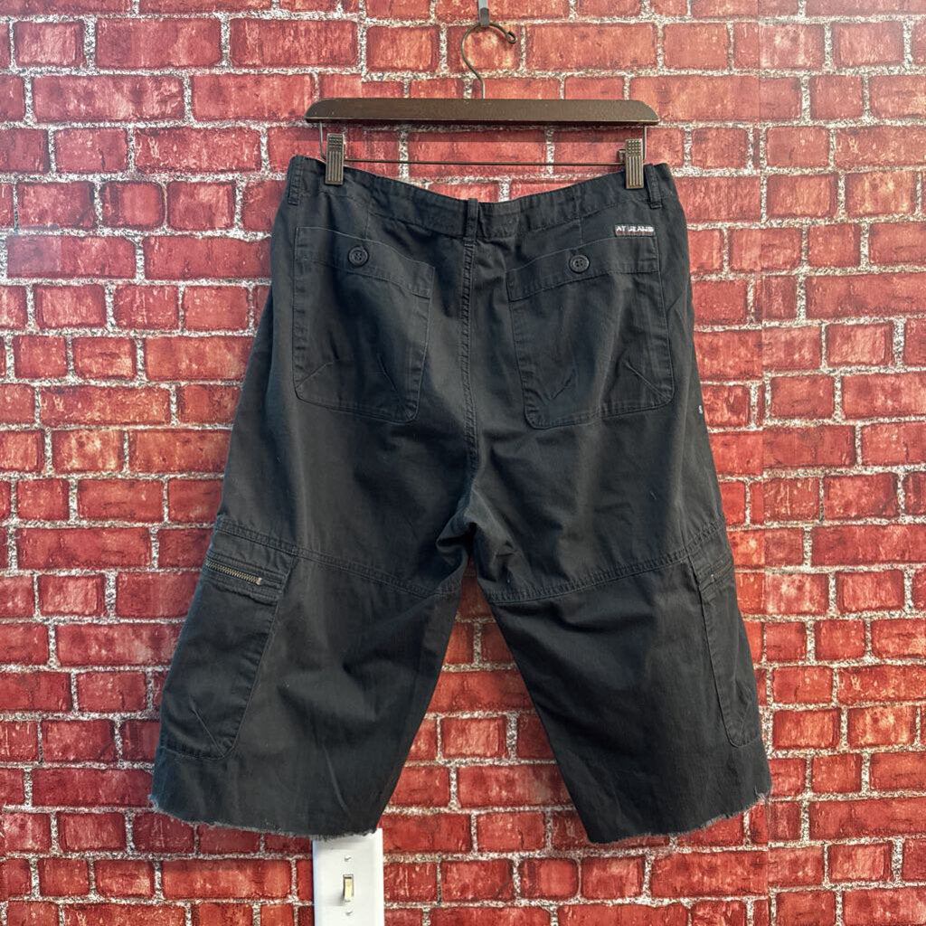 AT Jeans by Armand Thiery Cargo Shorts Cutoff Dark Grey Size 44