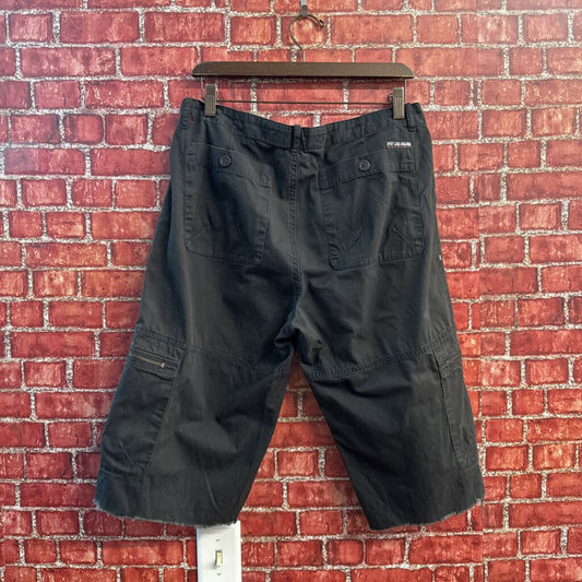 AT Jeans by Armand Thiery Cargo Shorts Cutoff Dark Grey Size 44