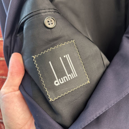 Dunhill Blue Blazer With Gold Buttons Size 40R detail view