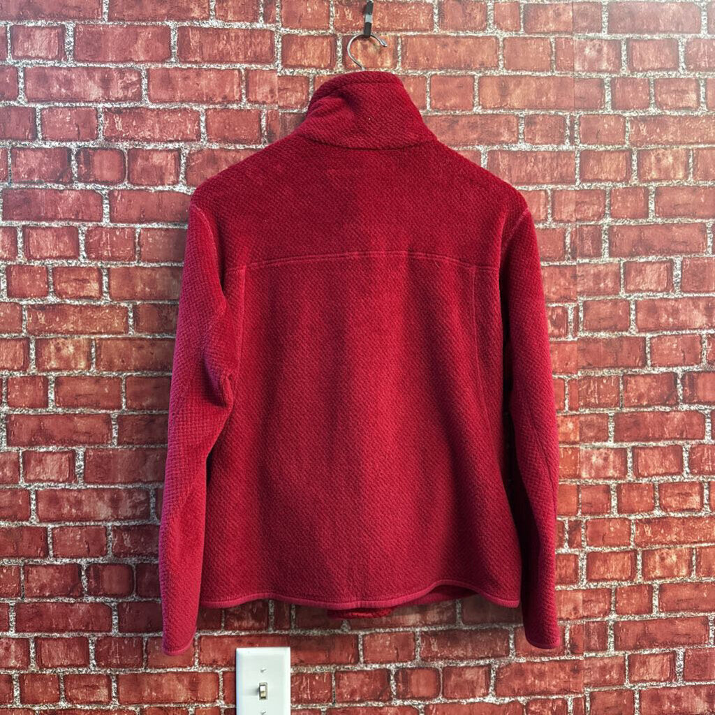 Patagonia Pull Over Fleece Dark Pink Size L