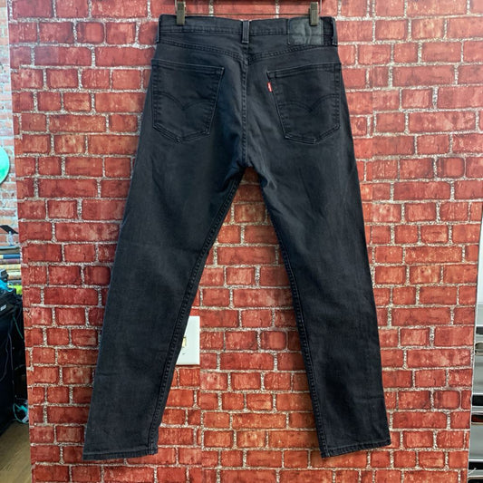Levis 502 Black Denim Jeans Size 32x32