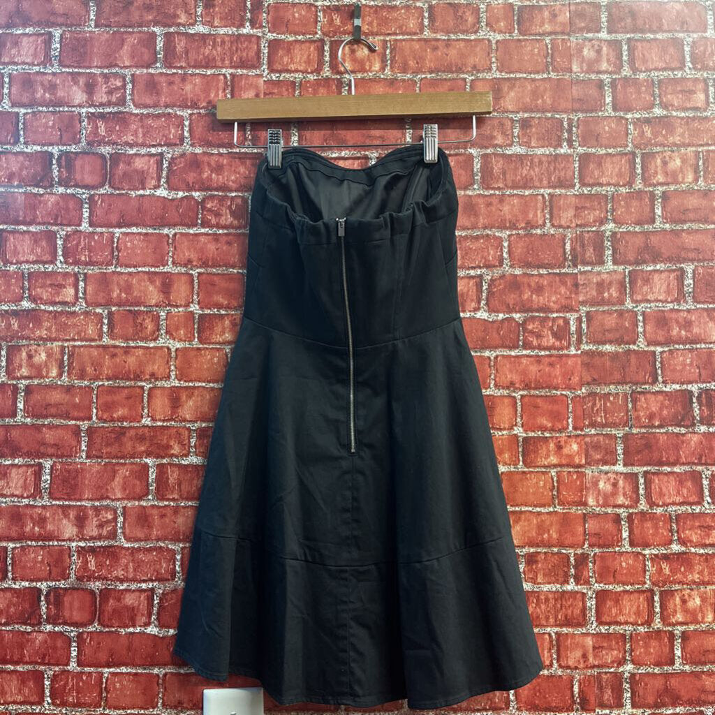 Express Mini Strapless Black Size 0