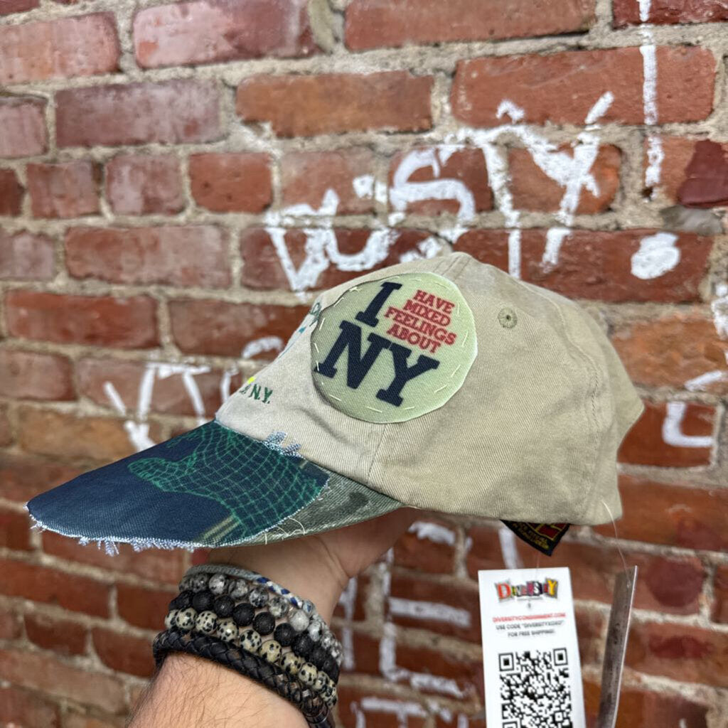 Digital Toni Patchwork Hat Grey