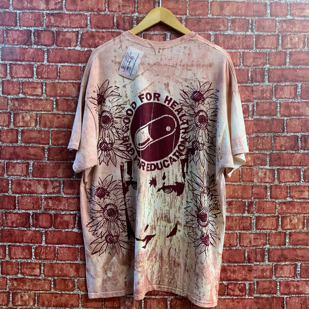 Digital Toni Pink Dyed Graphic Tee Size XL