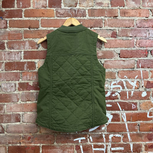 NWT Carhartt Green Quilted Vest Size XS