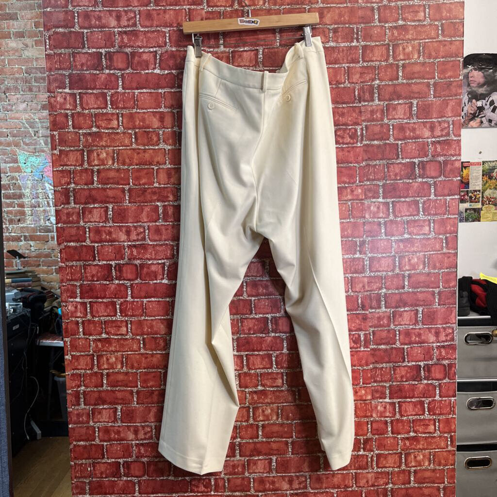 Calvin Klein Beige Trouser Pants Size 18
