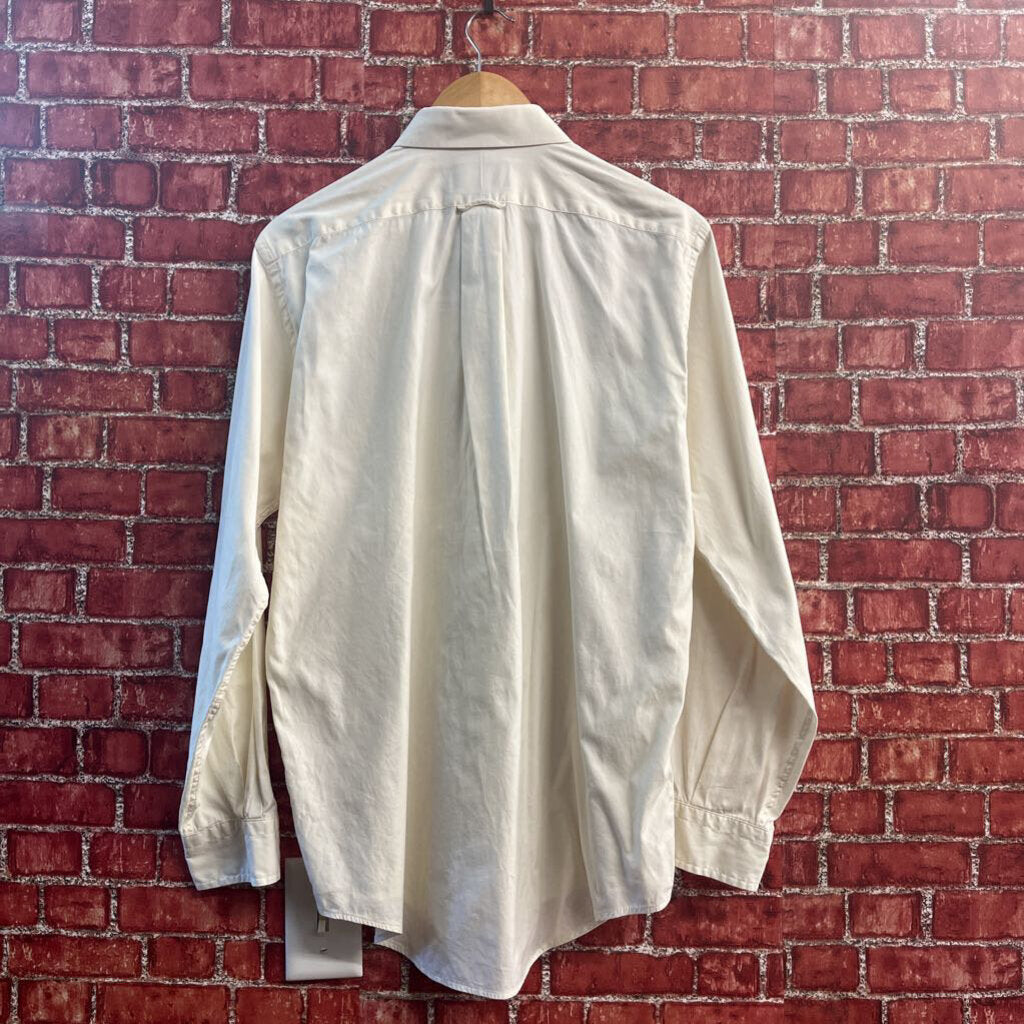Lord & Taylor Button Up Long Sleeve Ivory Size 16-34