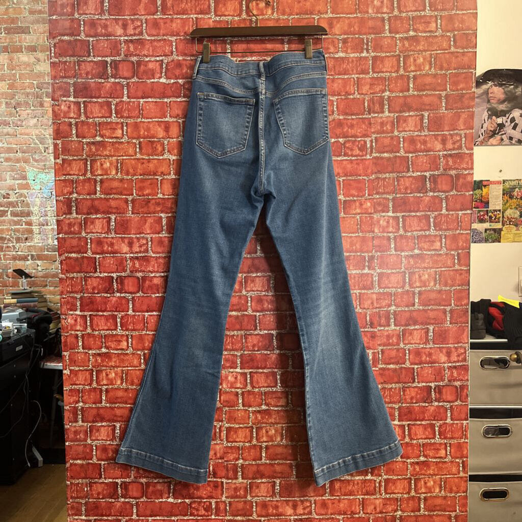 Gap Straight Flare Jean Light Blue